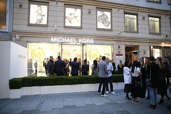 Eröffnung des Michael Kors Stores am 2. April 2019 in München (Foto von Gisela Schober / Getty Images für Michael Kors) 